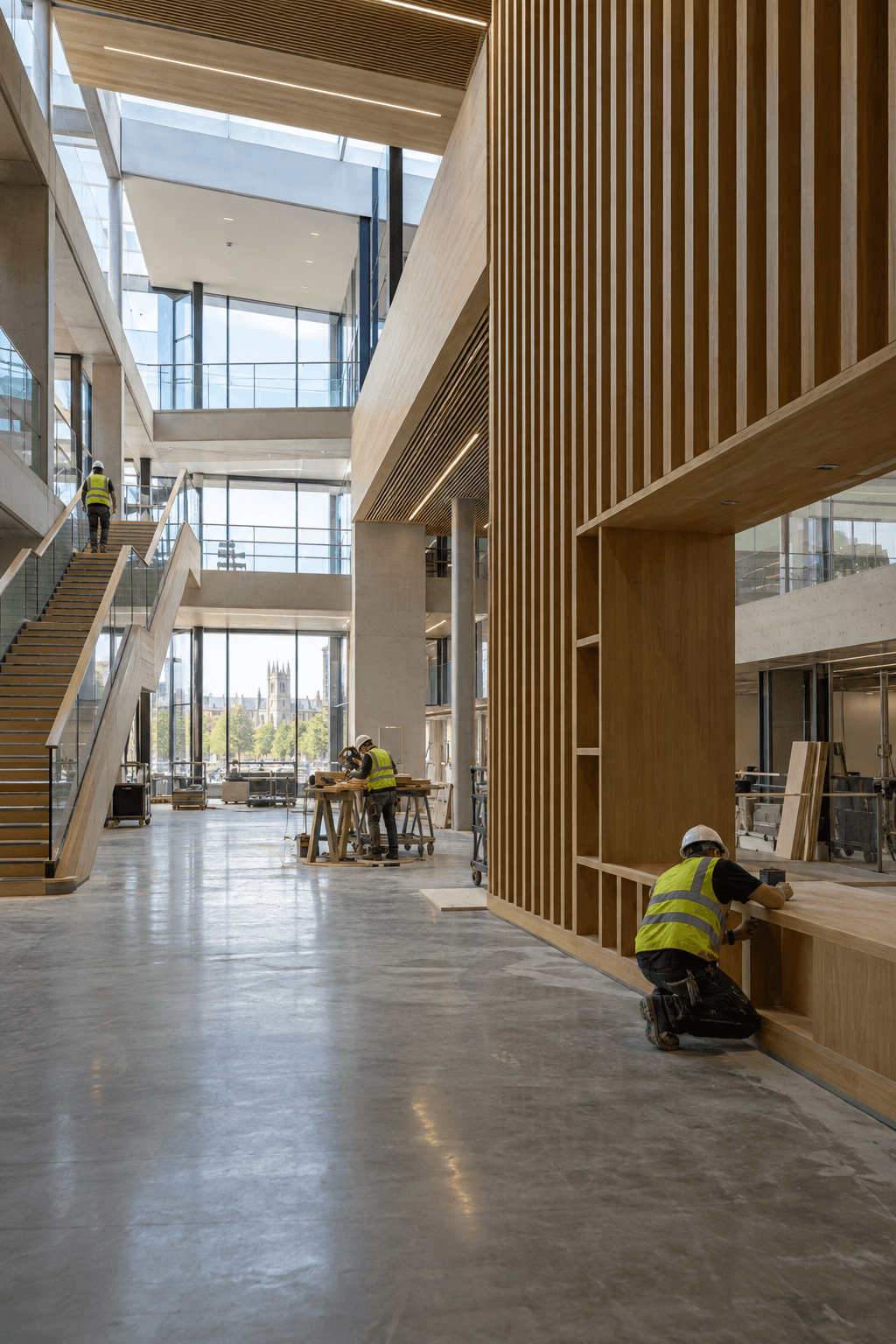 Commercial carpentry work