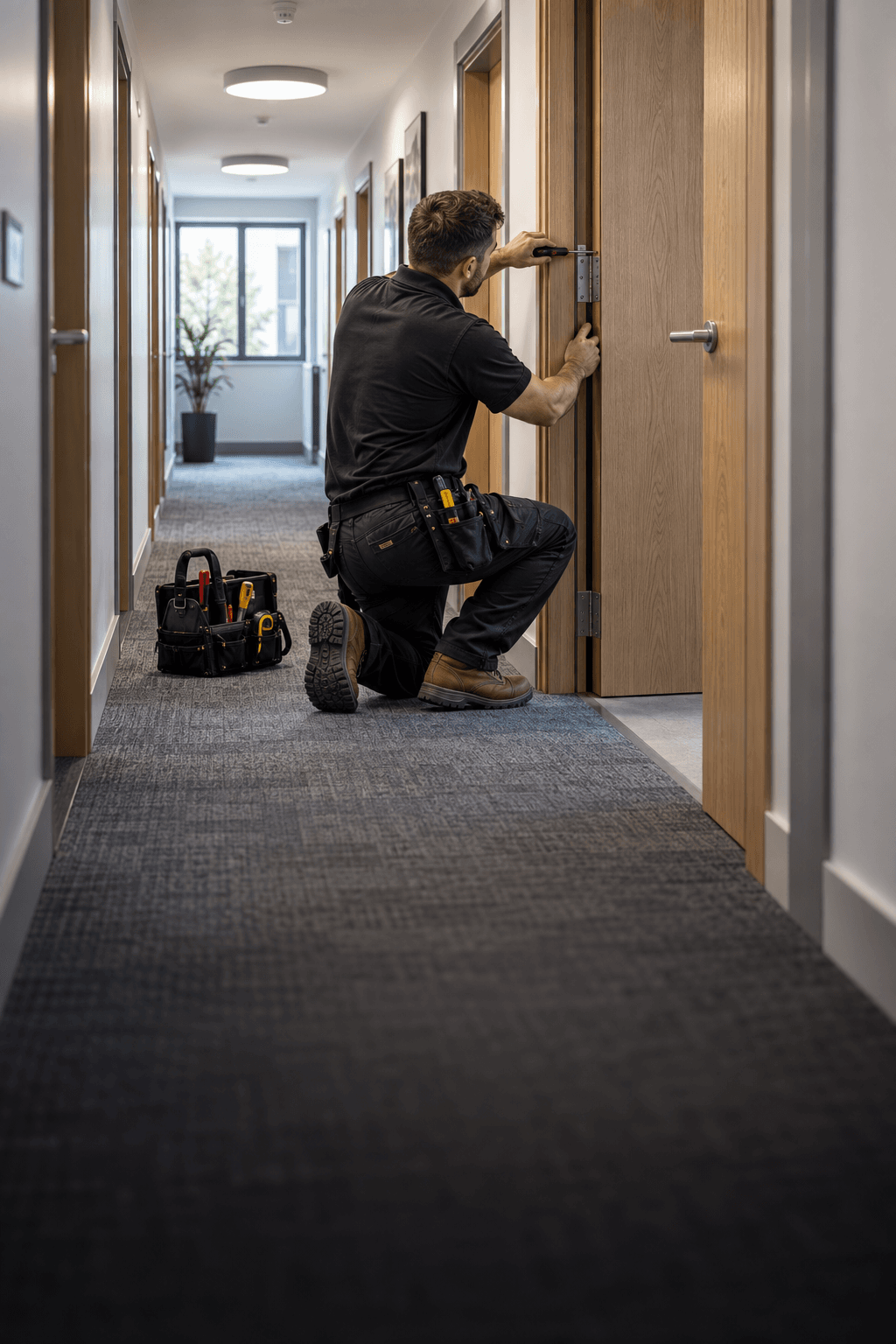 Maintenance carpentry work