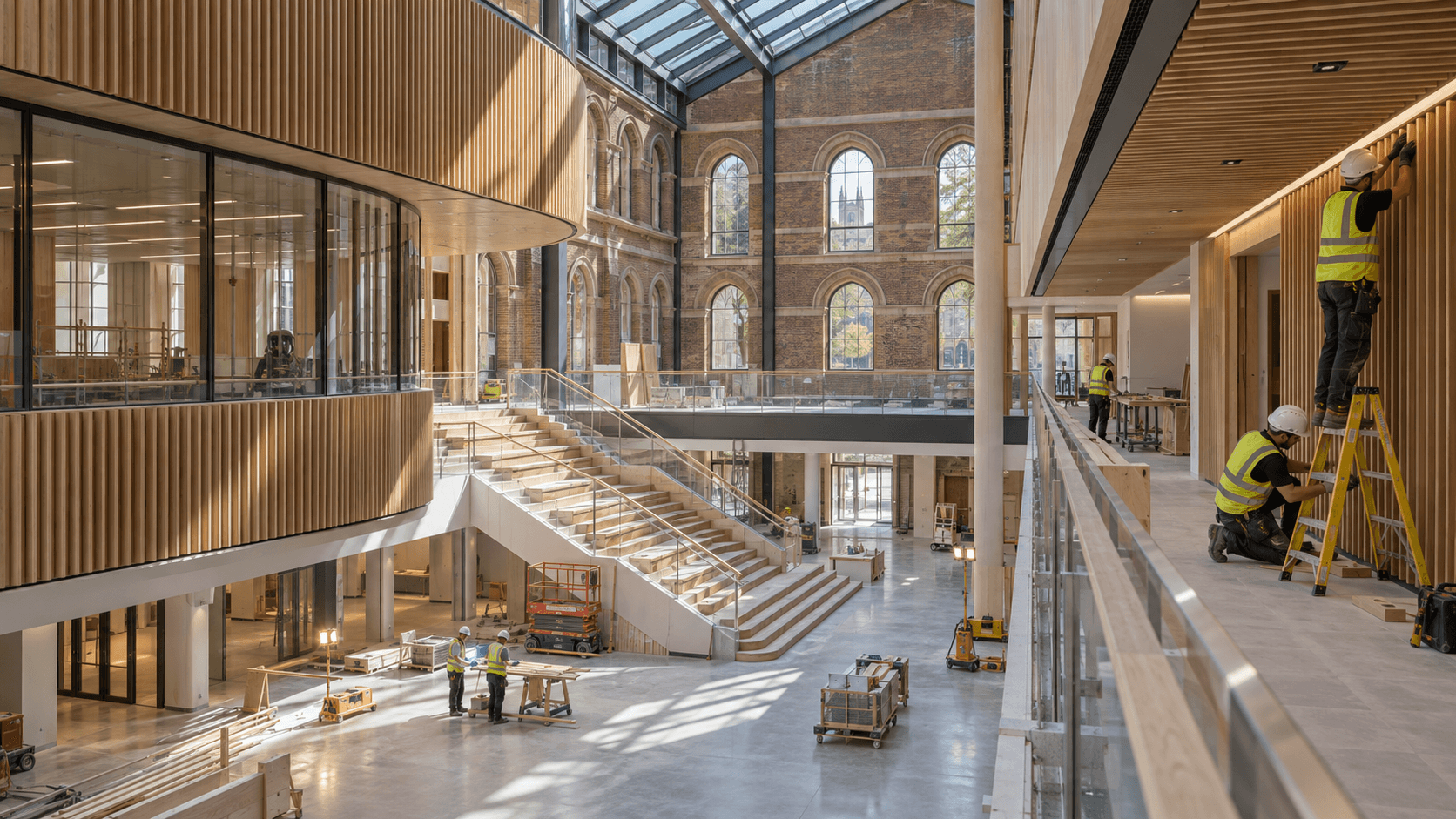 Leeds University renovation works